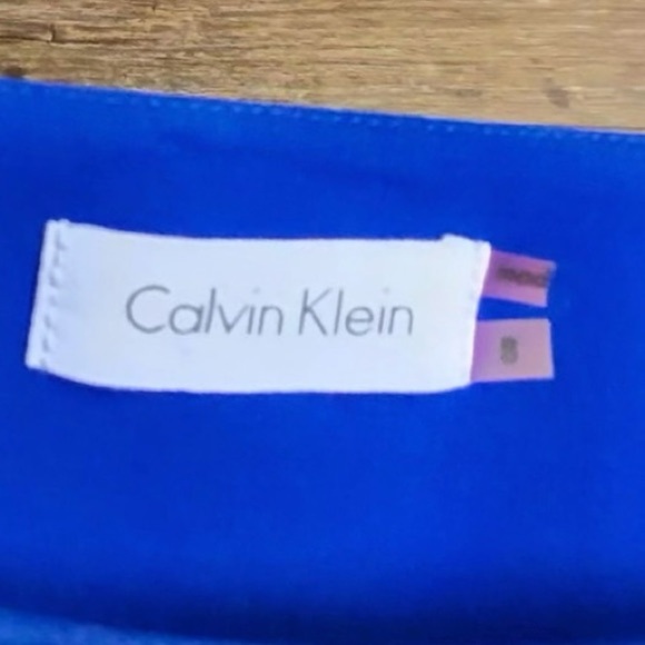 Calvin Klein Royal Blue Midi Dress - Picture 4 of 12
